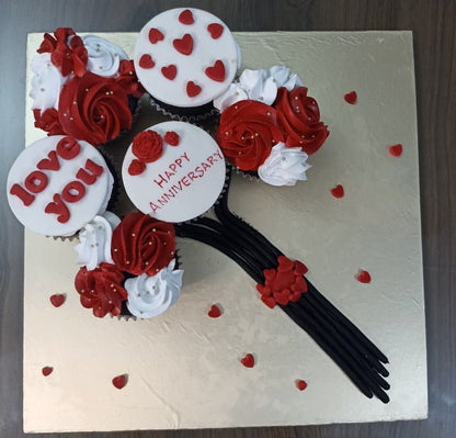 Cupcakes Bouquet | cupcake flower bouquet near me - Muffin Club