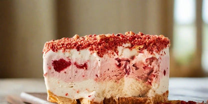 Strawberry Ice Cream Cake - Muffin Club